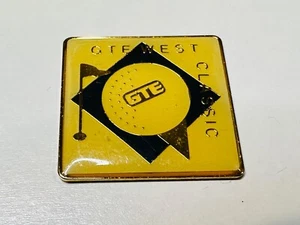 Vintage Golf Lapel Pin Senior PGA Tour GTE West Classic Ojai Valley Inn Chi Chi - Picture 1 of 2