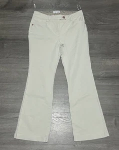 Per Una beige Chino Hose Größe 10 S W30 L28 ausgestelltes Bein - Bild 1 von 8