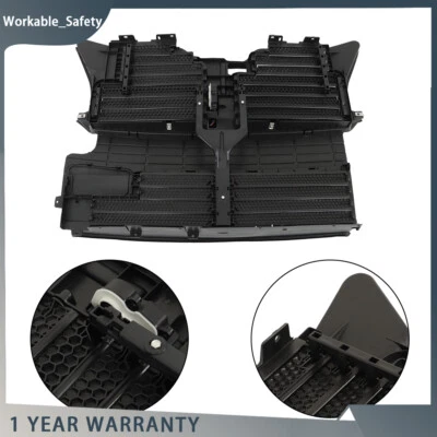 Apto para Ford Lincoln MKX 2016-2018 FA1Z8475C obturador de rejilla de radiador con motor Foto 1 de 4