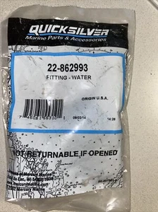 OEM MerCruiser Wasserarmatur 22-862993 MERCURY FITTING-WATER - Bild 1 von 2