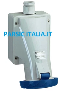 PRESA PAR.IP67 2PT 16A 220V ( SCHNEID. cod. 83154 ) TAPPO BLU - Imagen 1 de 3