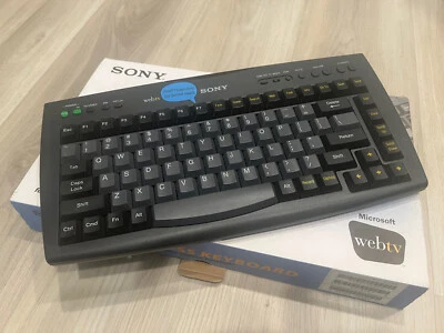Sony Wireless Keyboard for WebTv Model SWK-8660 KI-W250 - Image 1 of 4