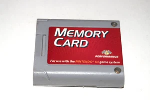 Tarjeta de memoria P-302 de Performance para consola Nintendo 64 N64 sistema de videojuegos - Imagen 1 de 5