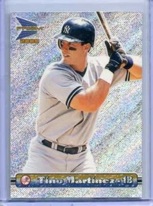 TINO MARTINEZ 2000 Pacific Prism RAPTURE SILVER - 1 OF 916 MADE -- YANKEES - Picture 1 of 1