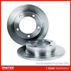 Mintex Rear Brake Discs Coated 300mm Pair For Mercedes C-Class S204 C 180 CGI
