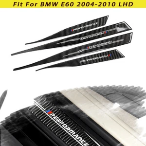 Car M Performance Car Door Sill Scuff Plate Protector Guard For BMW E60 2004-10 - Picture 1 of 8