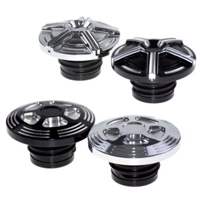 Gas Tank Cap Fit For sportster XL Road King Dyna FXD 96-up Softail 00-up - Picture 1 of 14