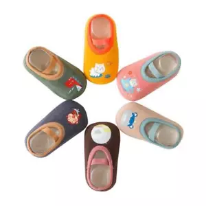 Baby Anti-slip Socks Newborn Thick Soft Warm Floor Shoes for Boys Toddler Girls - Picture 1 of 16