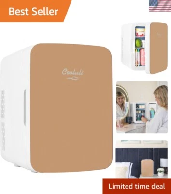 Mini Nevera 10L para Dormitorio - Coche, Escritorio de Oficina y Dormitorio Universitario - Puerto 12v... Foto 1 de 4