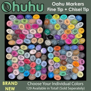 OHUHU - OAHU Alkohol Marker - Wählen Sie Ihre individuelle Farbe (NEU) Mix & Match - Bild 1 von 5