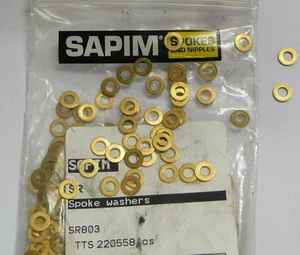 36 LAVADORAS DE LATÓN REDONDAS OJALES BUB PARA RADIOS CALIBRE 14/15 de sapim - Imagen 1 de 1