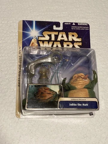 Star Wars Return of The Jedi Jabba's Palace Jabba the Hutt Hasbro 2004 New Cover