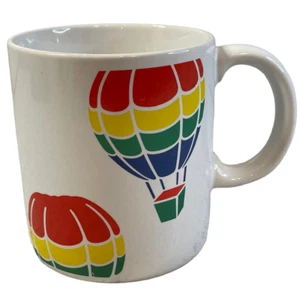 Vintage FTD Especially For You Hot Air Balloon Rainbow Ceramic Mug Wraparound - Picture 1 of 6