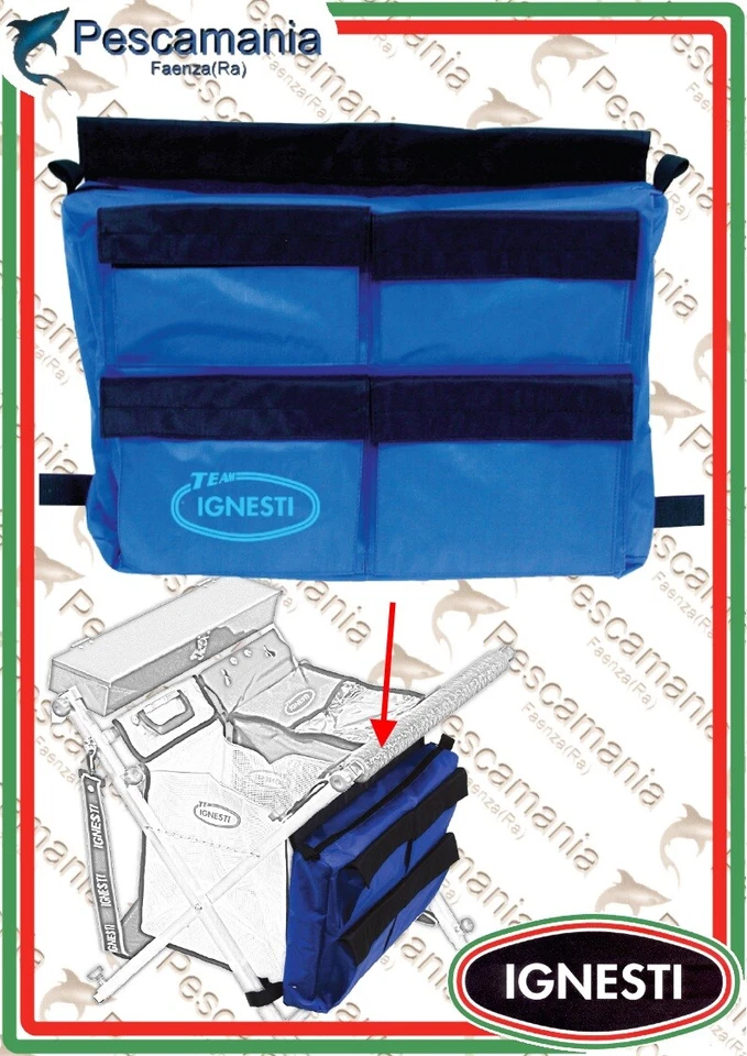 Borsa Ignesti a quattro tasche porta-accessori per cavalletto trota (ex sarfix) - Image 1 of 1