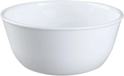 Corelle Livingware Classic Winter Frost White Soup Cereal Bowl 28 oz Set of 3