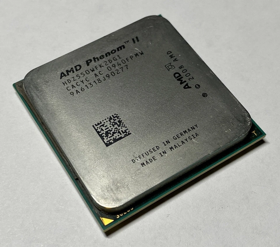 AMD Phenom II X2 550 BE 3,1 GHz Socket AM2+ AM3 desbloqueado HDZ550WFK2DGI Foto 1 de 4