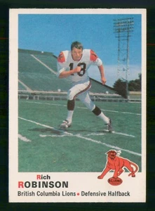 Rich Robinson 1970 O-Pee-Chee CFL 1970 no 26 Excelente+ 61491 - Imagen 1 de 2