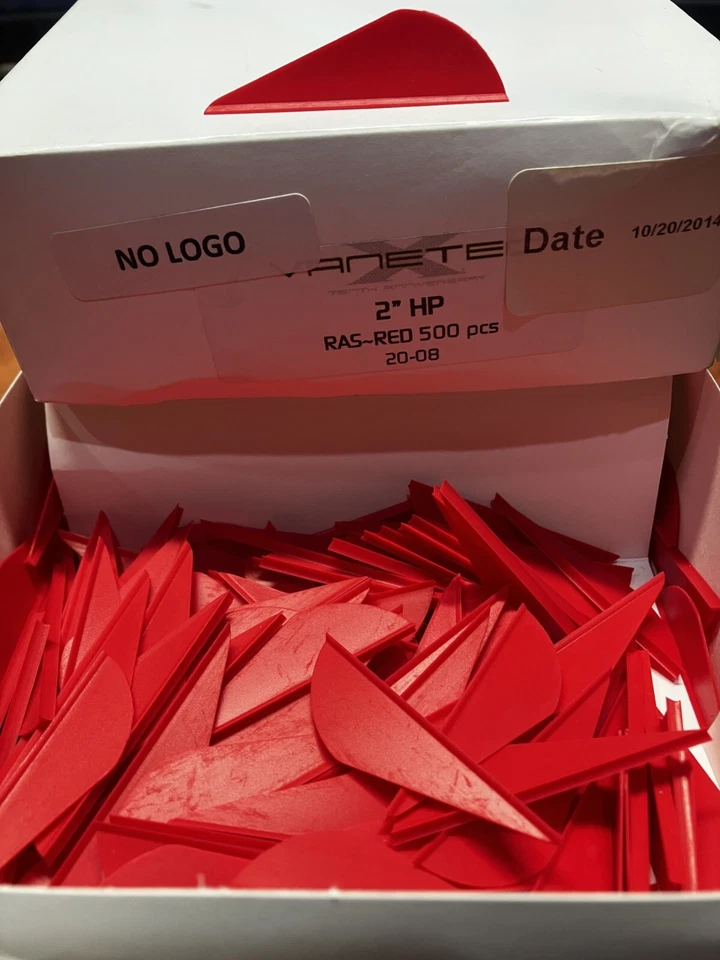 Paquete de 150 paletas Vanetec HP 2" flechas 2 pulgadas Foto 1 de 4