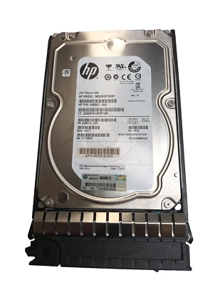 HP 2TB SAS MDL 6G DP 7.2K 3.5" Hard Disk Drive 507618-003 695507-002  with Caddy - Image 1 of 4