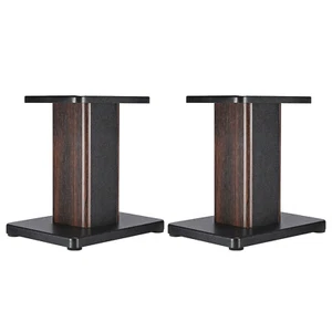 Bois Grain Enceinte Pieds 1 Paire 11.8pouce (30cm ) Universel Petit Haut-parleur - Photo 1/7