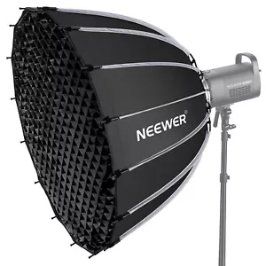 NEEWER 85cm Parabolic Softbox Quick Set up Quick Folding with Diffusers/Bag - Picture 1 of 8