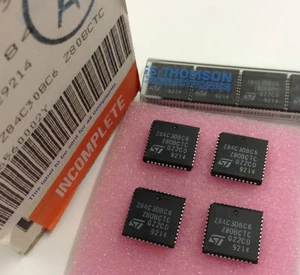 2 Stück Z84C30BC6 Z80B CTC CMOS PLCC44 6 MHz Z8430 NEU ~ - Bild 1 von 4