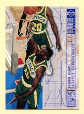 1994-95 Upper Deck Collector's Choice Shawn Kemp French version #396