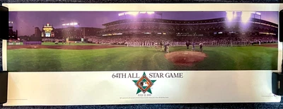 Vintage Baltimore Orioles Poster 64th All Star Game MLB Baseball Camden Yards - Image 1 of 4