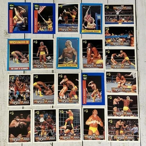 Lote Hulk Hogan WWF Lucha Hulkster Wrestlemania 1980 Lote 22 Cartas - Imagen 1 de 10