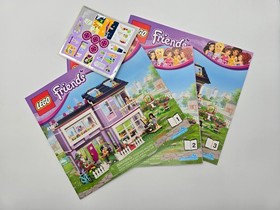 LEGO Friends 41095 Emma's House INSTRUCTIONS & STICKER SHEET ONLY