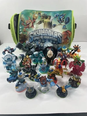 Lote de 23 figuras Activision Skylanders Gigantes Spyro Swap Force con bolsa Foto 1 de 4