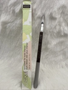 Clinique Quickliner For Eyes Intense 03 Intense Chocolate .008 oz/ .25g Full Sz - Picture 1 of 2
