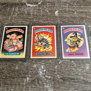Lot Of (3) Original 1st Series Garbage Pail Kids - See Pics - Bild 1 von 7