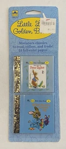 Little Little Golden Book Miniature SEALED/NEW IN PACKAGE Peter Rabbit #57 + #58 - Picture 1 of 2