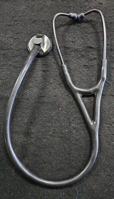 LITTMANN MASTER CARDIOLOGY STETHOSCOPE, 2023 MANF, BLACK, FREE SHIPPING - Image 1 of 4