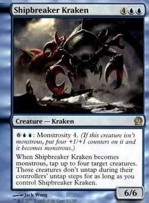Theros #63 Shipbreaker Kraken - Image 1 of 2