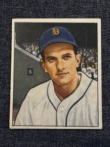 Tarjeta de béisbol Bowman 1950 #243 Johnny Groth Detroit Tigers grado medio ex - Imagen 1 de 2
