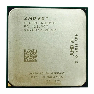 AMD FX-Series FX 8150 FD8150FRW8KGU 8C 3.6GHz 125W Socket AM3+ CPU Processor - Image 1 of 2