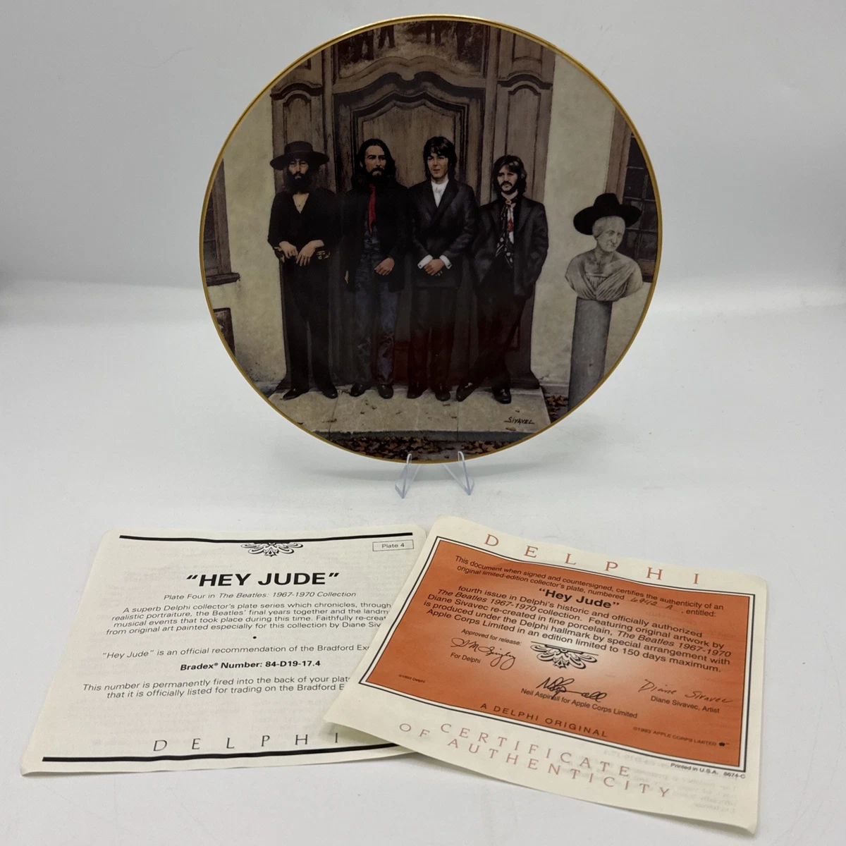 ビートルズ コレクション 記念プレート Beatles Plates In Bradford