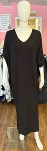 Nuevo con etiquetas Vestido Suéter Negro Hiedra Azul Talla: S/M - Imagen 1 de 3