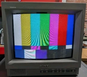 Sony Trinitron PVM-14L1 14” Color Video Monitor CRT Vintage Retro Gaming Tested - Picture 1 of 7