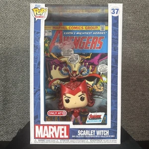 Funko Pop! Copertina fumetto con custodia: Marvel - Strega Scarlatta - Bersaglio - Foto 1 di 12