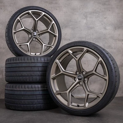 Audi RS6 RS7 Felgen 22 Zoll 4K C8 Sommerräder Performance 4K0601025BN NEU - Bild 1 von 4