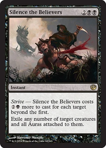 Silence the Believers - Journey into Nyx #82/165 MTG Magic The Gathering - Image 1 of 1
