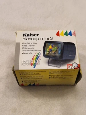 KAISER 2011 DIASCOP Mini 2 Professional Slide Viewer 35MM  5x5 Fully Working - Image 1 of 4