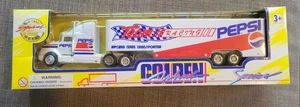 MIB 1996 Pepsi Racing Team Transporter Truck Golden Wheels Special Edition - Picture 1 of 5