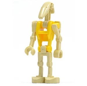 LEGO Star Wars B1 Commander Battle Droid Minifigure Yellow sw0184 7670 7681 - Picture 1 of 1