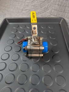 Warren 3/4" CF8M Stainless Steel Ball Valve 2000 WOG Fire-Safe 3-Piece - Picture 1 of 7