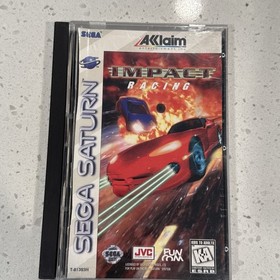 Impact Racing Sega Saturn COMPLETE w/ Insert Tested Authentic