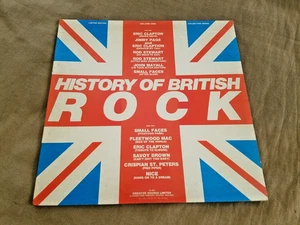 HISTORY OF BRITISH ROCK VOL.1 (Various Artists) Limited Edition Blue Vinyl  VG+ - Picture 1 of 4